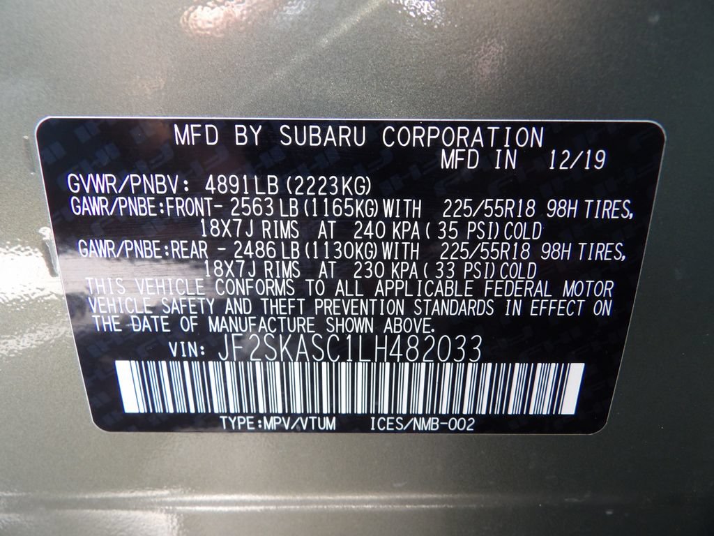 Used 2020 Subaru Forester Limited w/ Popular Package #3 AWD/4WD image 32