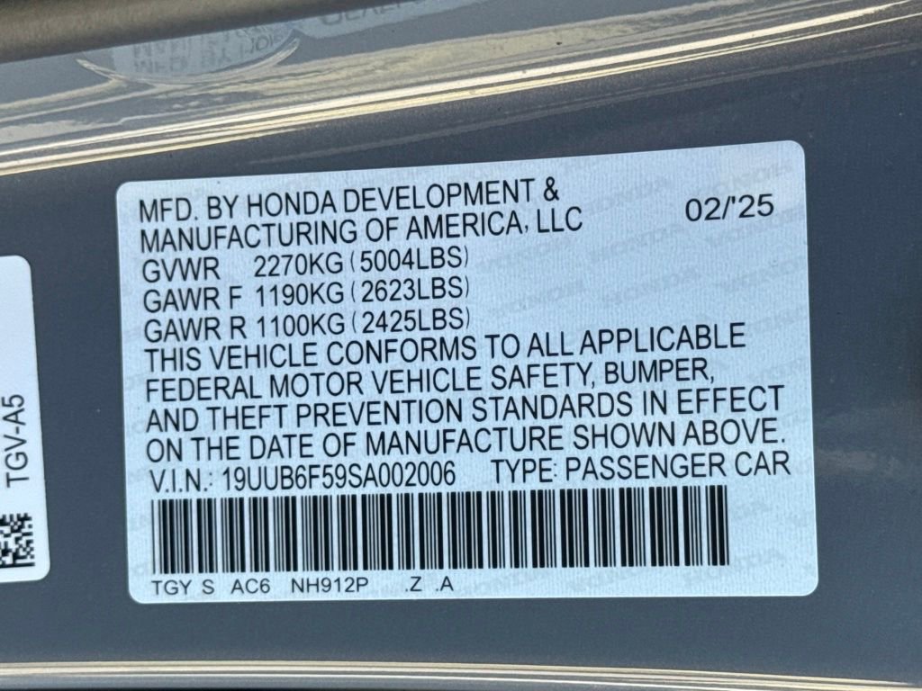 Used 2025 Acura TLX A-Spec Package image 29