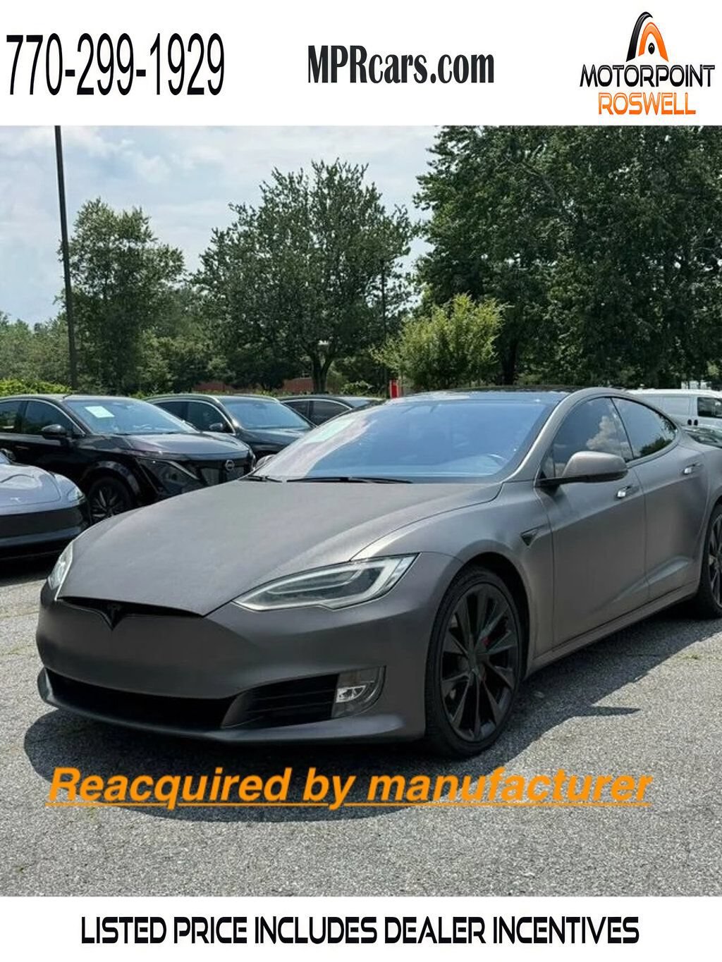 Used 2018 Tesla Model S P100D