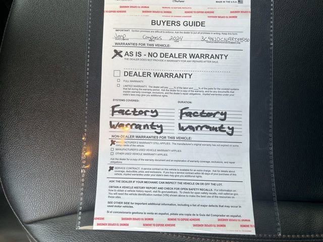 Used 2024 Jeep Compass Limited image 25