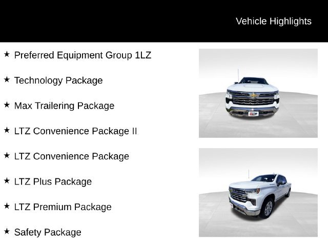 Used 2024 Chevrolet Silverado 1500 LTZ w/ LTZ Premium Package AWD/4WD image 13