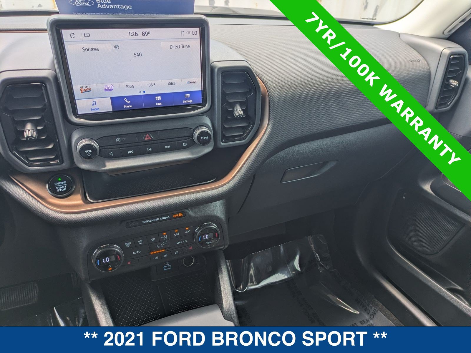 Certified 2021 Ford Bronco Sport Outer Banks AWD/4WD image 29