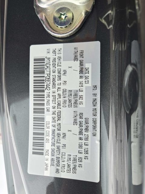 Certified 2023 MAZDA MX-5 Miata Grand Touring RWD image 35