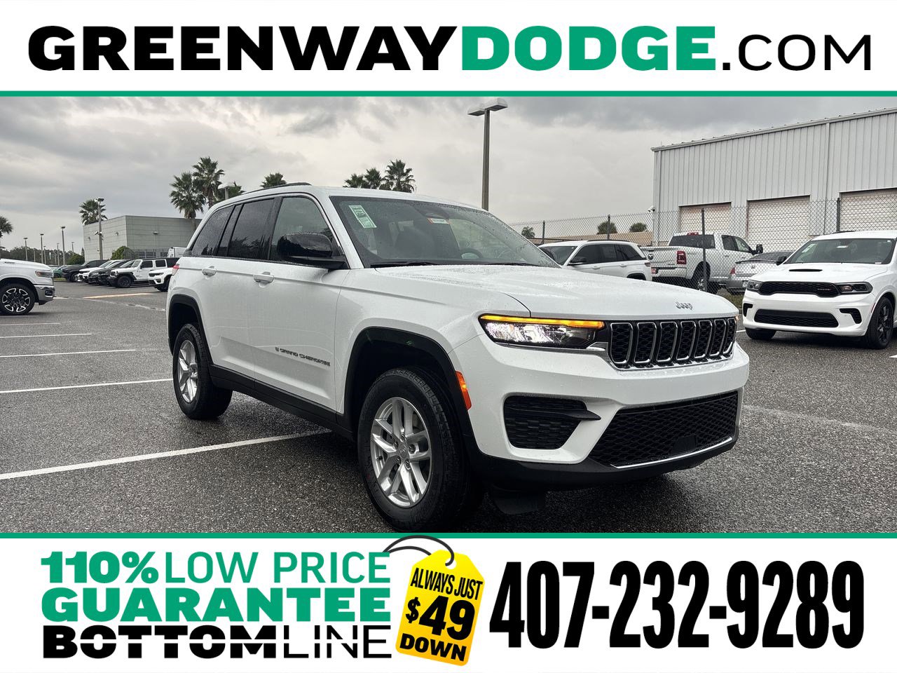 New 2025 Jeep Grand Cherokee Laredo X