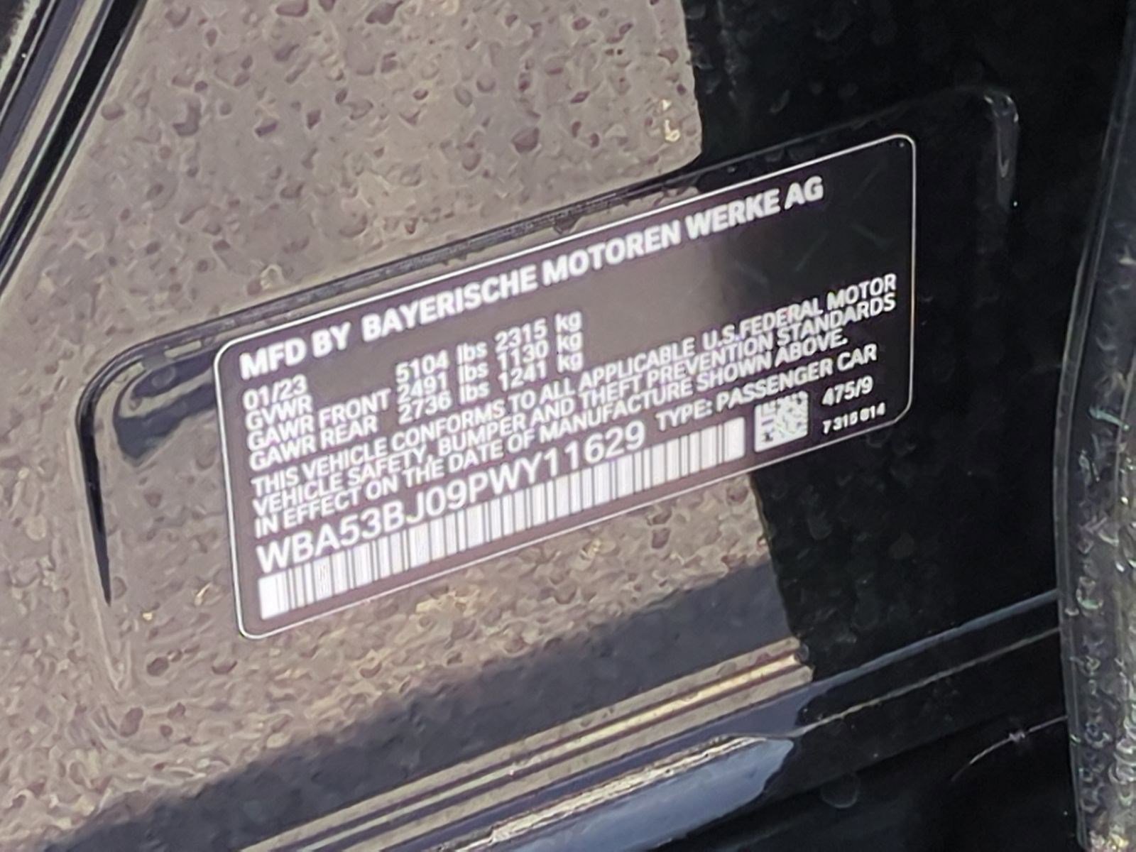 Used 2023 BMW 540i w/ Executive Package image 35