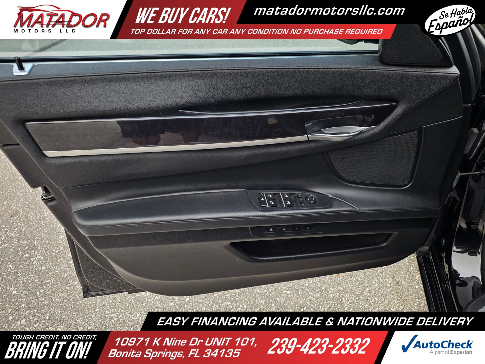 Used 2009 BMW 750i w/ Sport Pkg RWD image 9