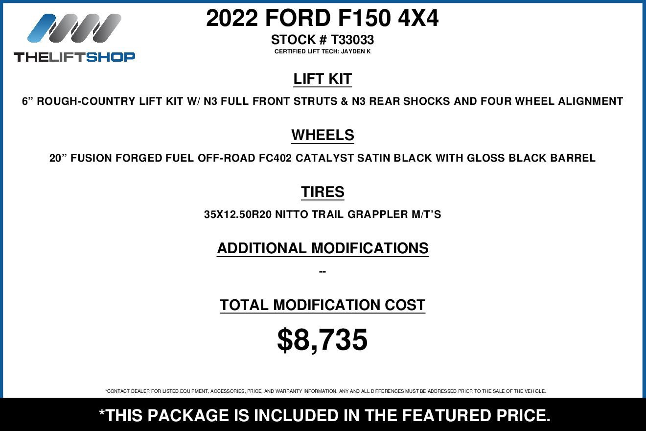 Used 2022 Ford F150 Lariat w/ Equipment Group 502A High AWD/4WD image 2