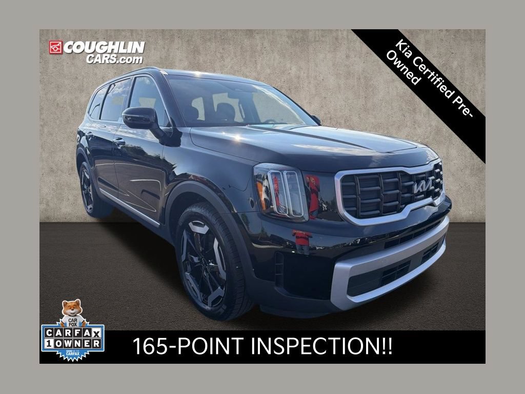Certified 2024 Kia Telluride S w/ S Sunroof Package AWD/4WD 360° Tour