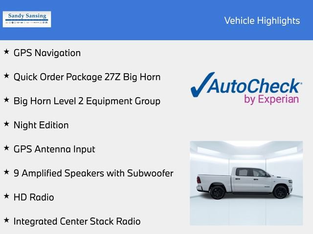 New 2026 RAM 1500 Big Horn AWD/4WD image 7