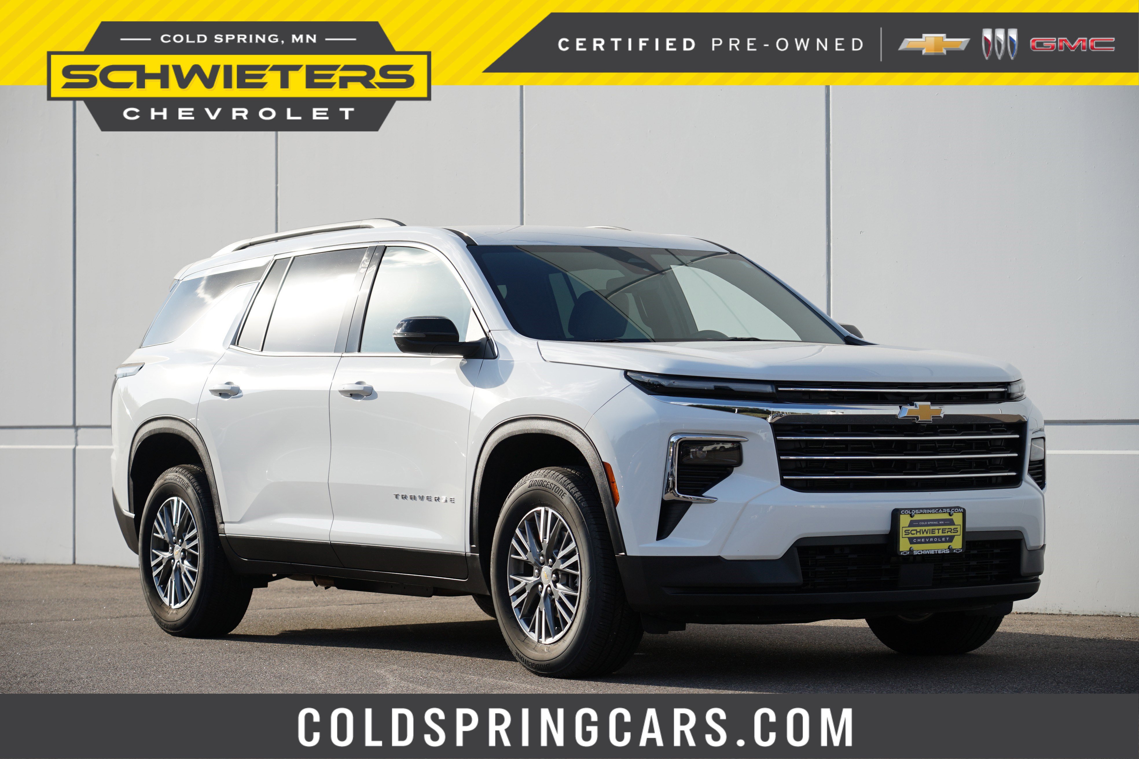 Certified 2025 Chevrolet Traverse LT