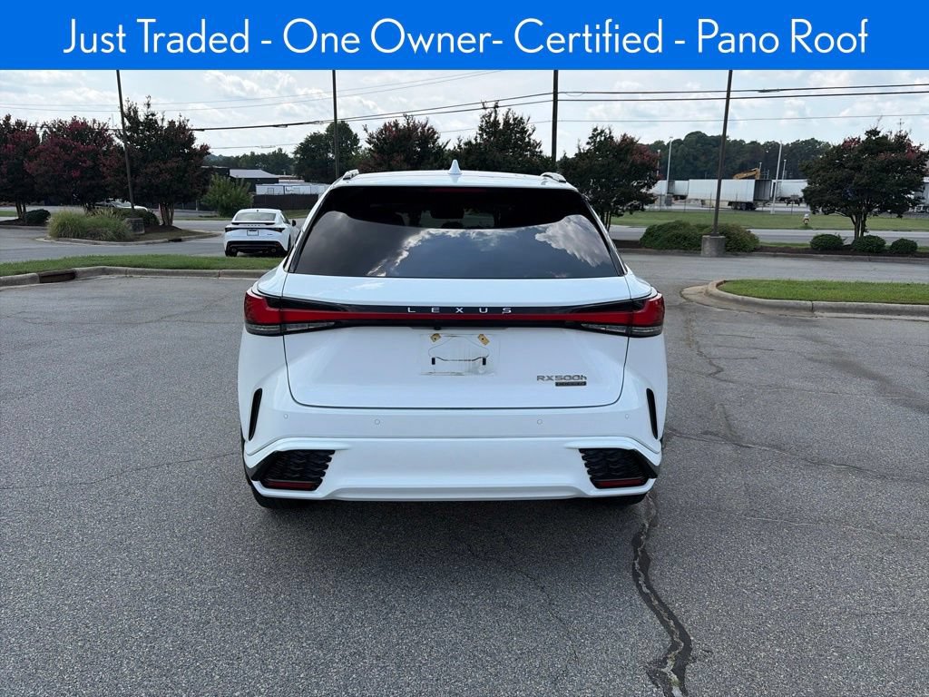 Certified 2024 Lexus RX 500h F Sport w/ Cold Area Package AWD/4WD image 3