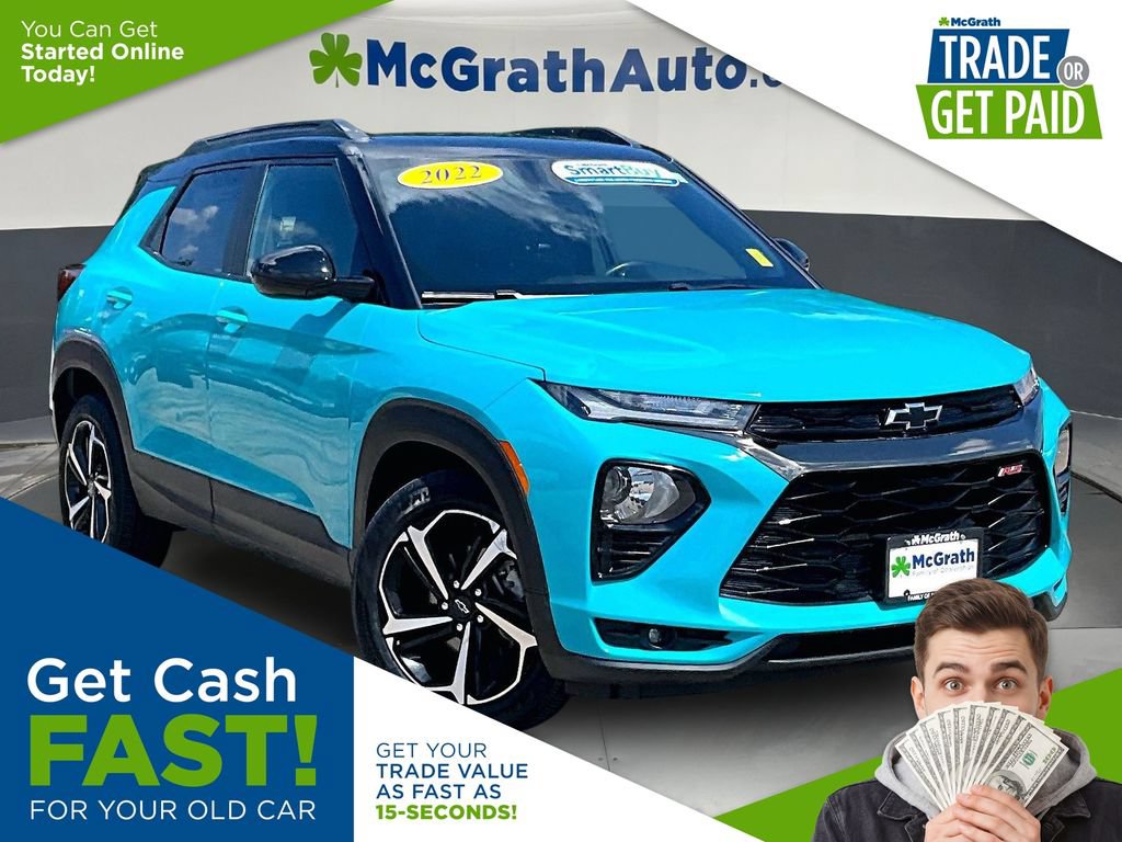 Used 2022 Chevrolet TrailBlazer RS FWD image 1