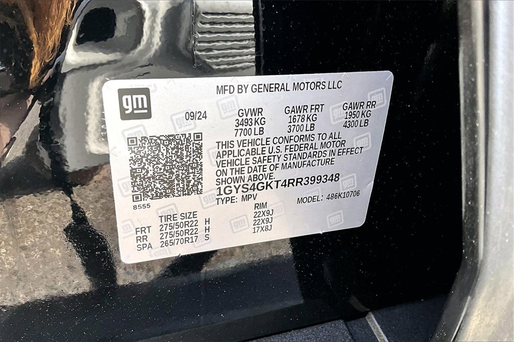 Certified 2024 Cadillac Escalade Sport Platinum w/ LPO, Floor Liner Package image 36