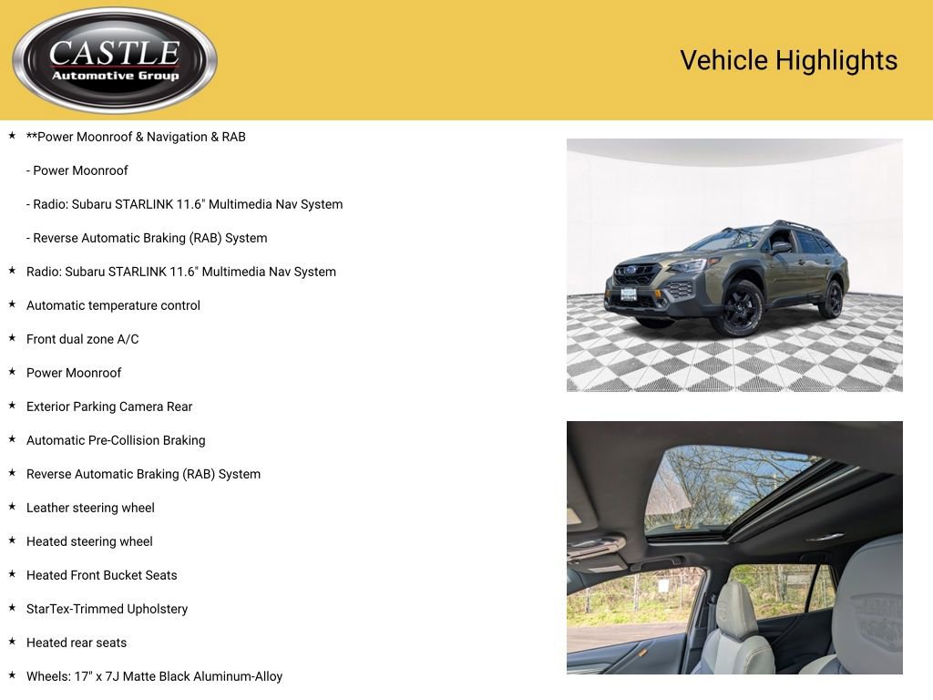 Used 2024 Subaru Outback Wilderness AWD/4WD image 4