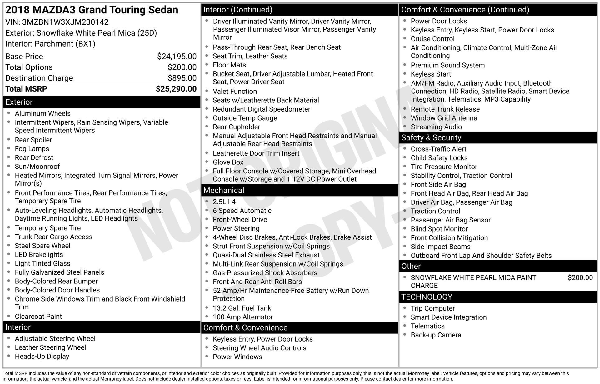 Used 2018 MAZDA MAZDA3 Grand Touring image 36