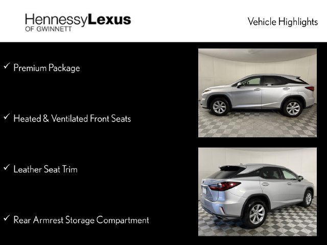 Used 2016 Lexus RX 350 FWD w/ Premium Package image 11