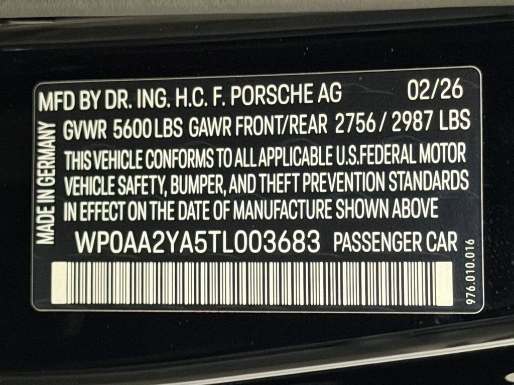 New 2026 Porsche Panamera 4 AWD/4WD image 26