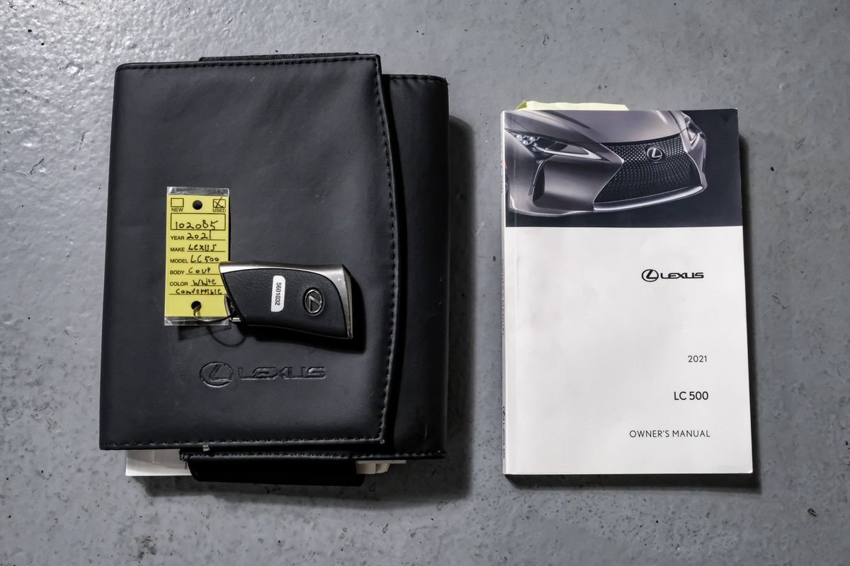 Used 2021 Lexus LC 500 Convertible w/ Touring Package RWD image 61