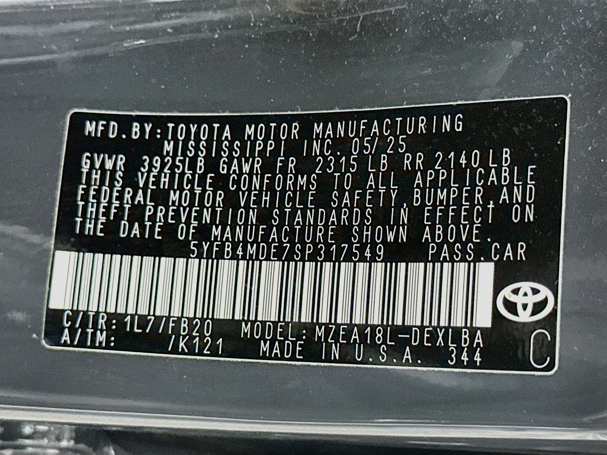 Used 2025 Toyota Corolla LE FWD image 12