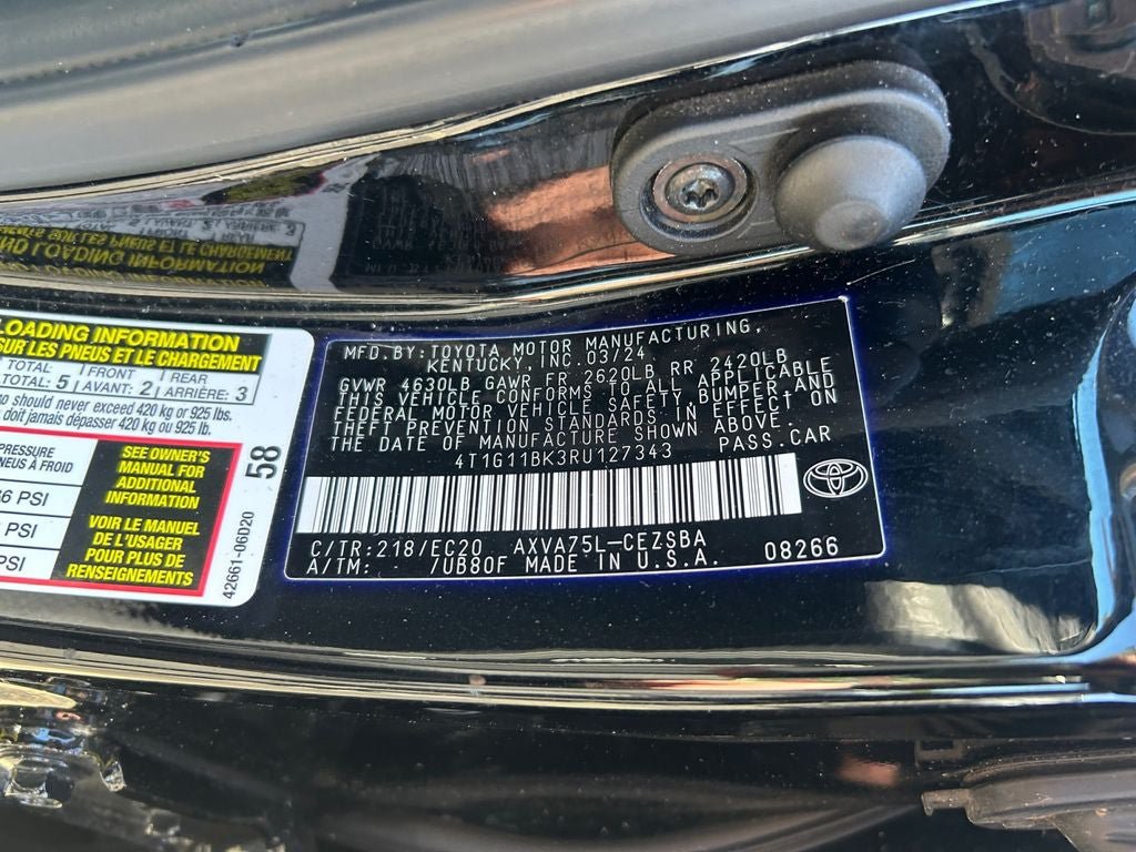 Used 2024 Toyota Camry SE AWD/4WD image 34