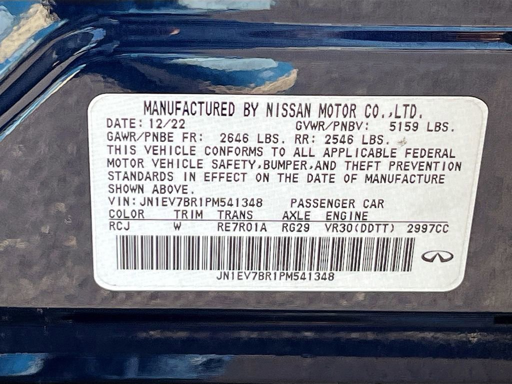 Used 2023 INFINITI Q50 Luxe w/ Cargo Package AWD/4WD image 33