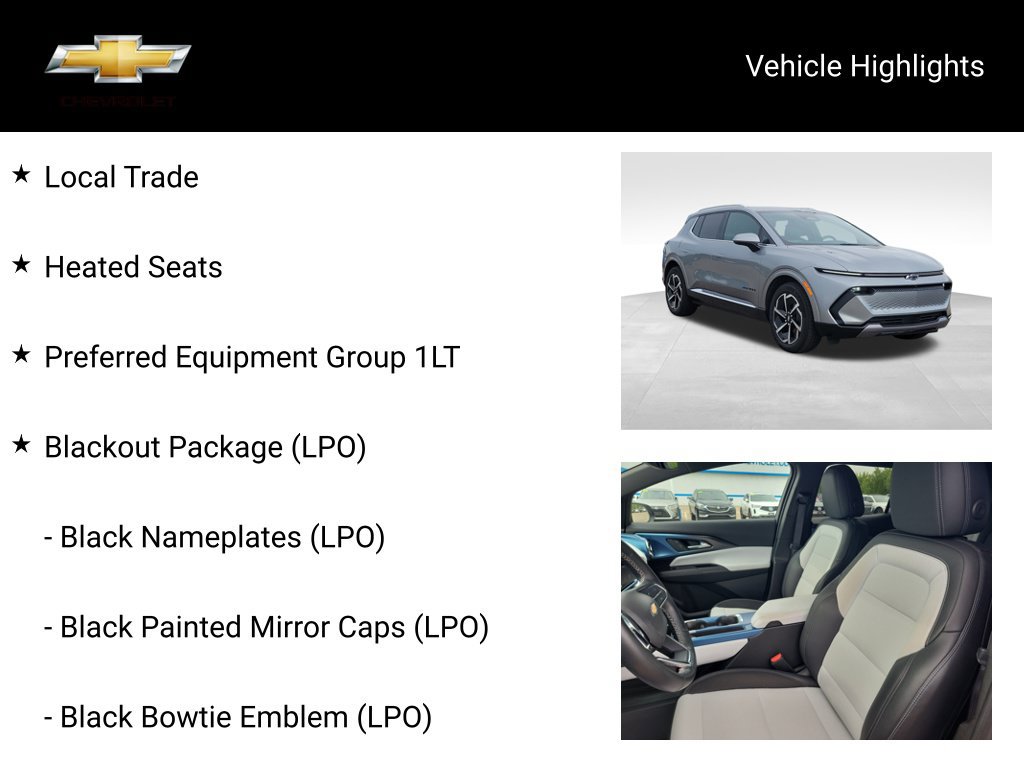 Certified 2024 Chevrolet Equinox EV LT w/ LPO, Trailering Package FWD image 19