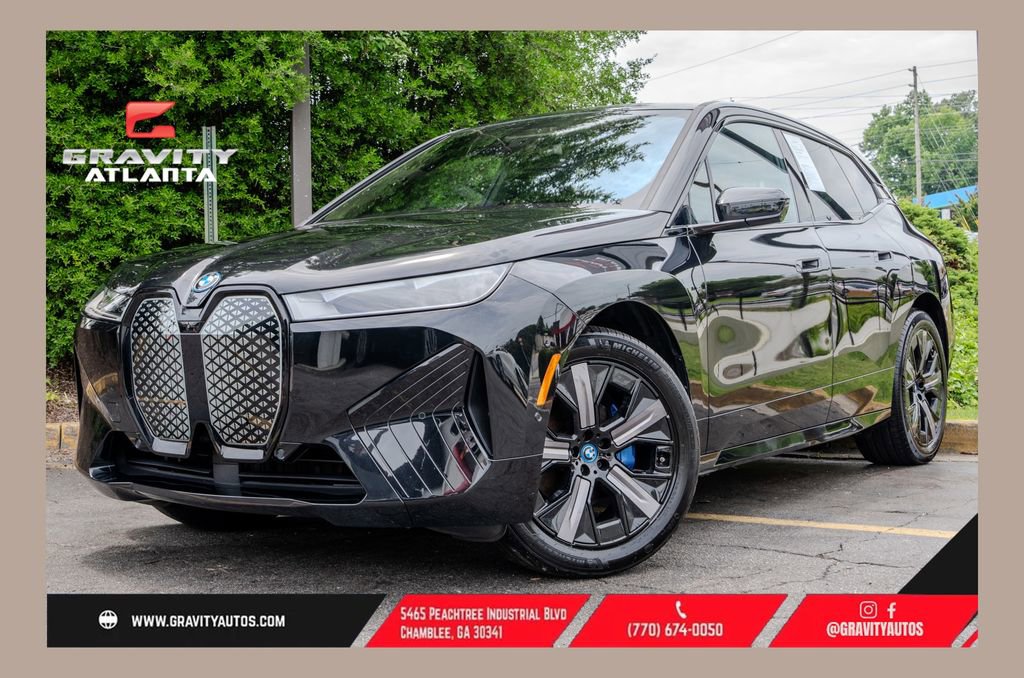 Used 2024 BMW iX xDrive50 w/ Premium Package AWD/4WD video 1