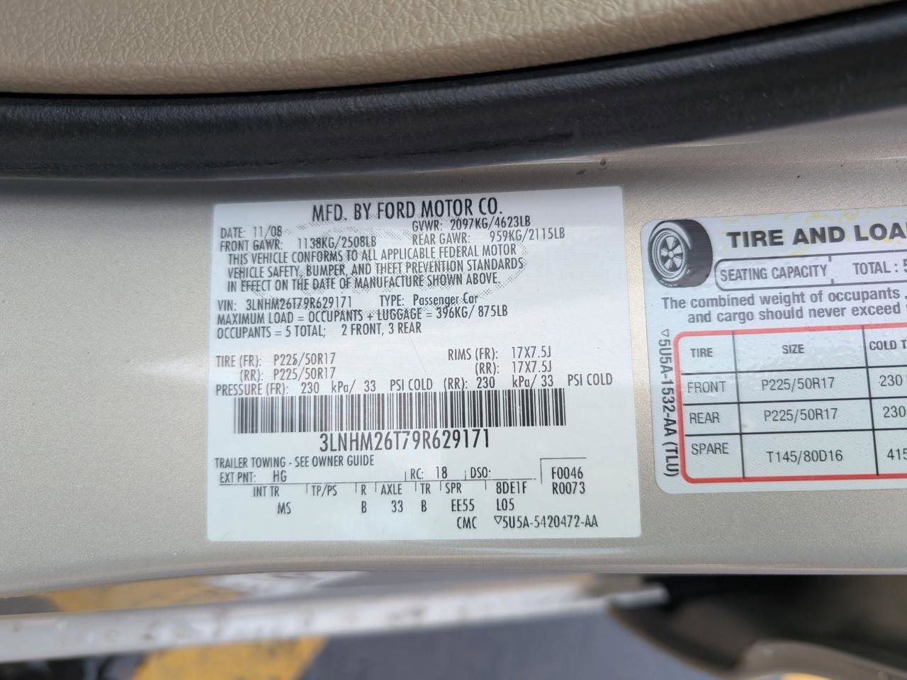Used 2009 Lincoln MKZ image 25