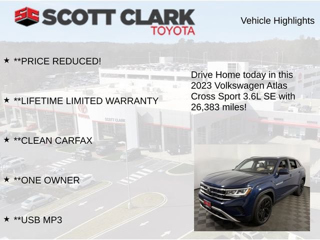 Used 2023 Volkswagen Atlas Cross Sport SE image 7
