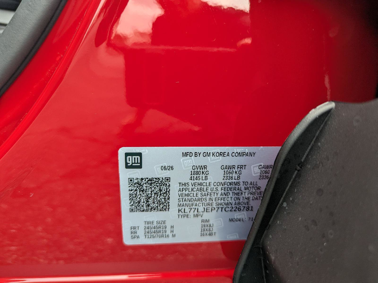 New 2026 Chevrolet Trax RS w/ Driver Confidence Package FWD image 53