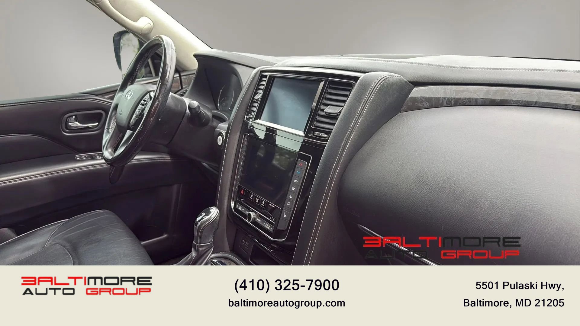 Used 2021 INFINITI QX80 Luxe AWD/4WD image 21