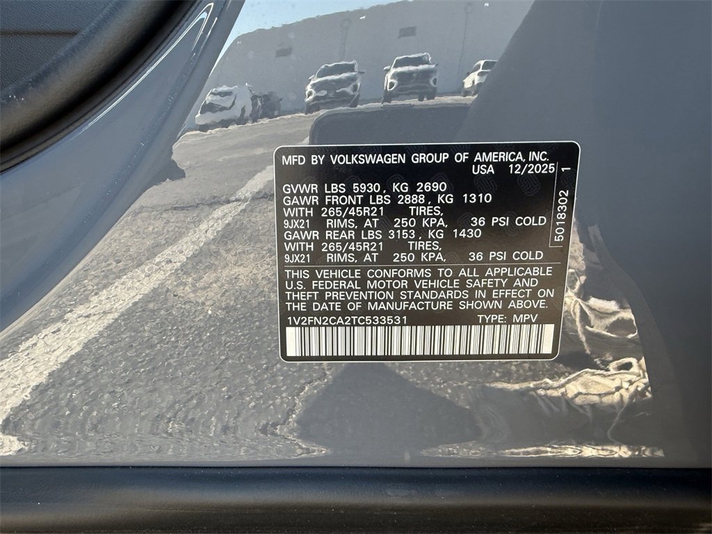 New 2026 Volkswagen Atlas SEL Premium R-Line image 28