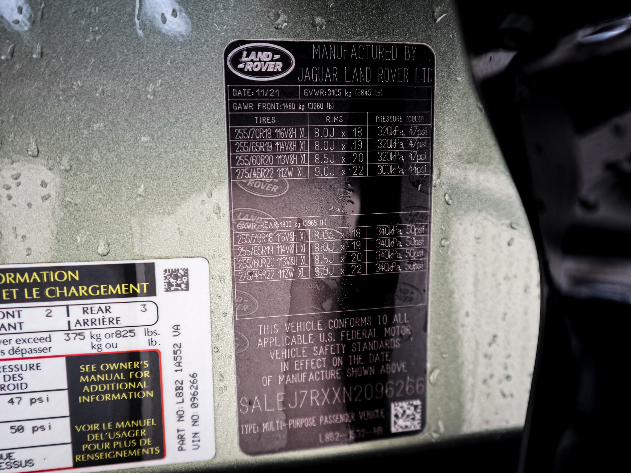Used 2022 Land Rover Defender 110 S AWD/4WD image 35