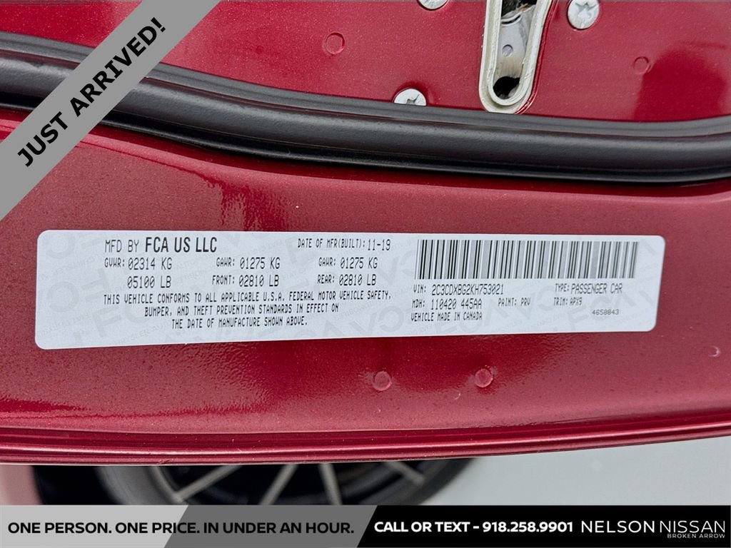 Used 2019 Dodge Charger SXT w/ Leather Interior Group image 31