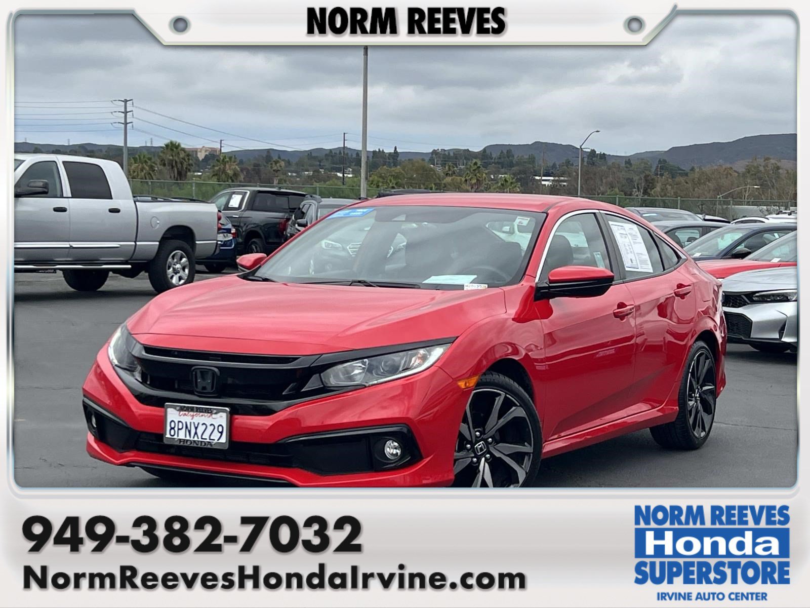 Used 2020 Honda Civic Sport image 1
