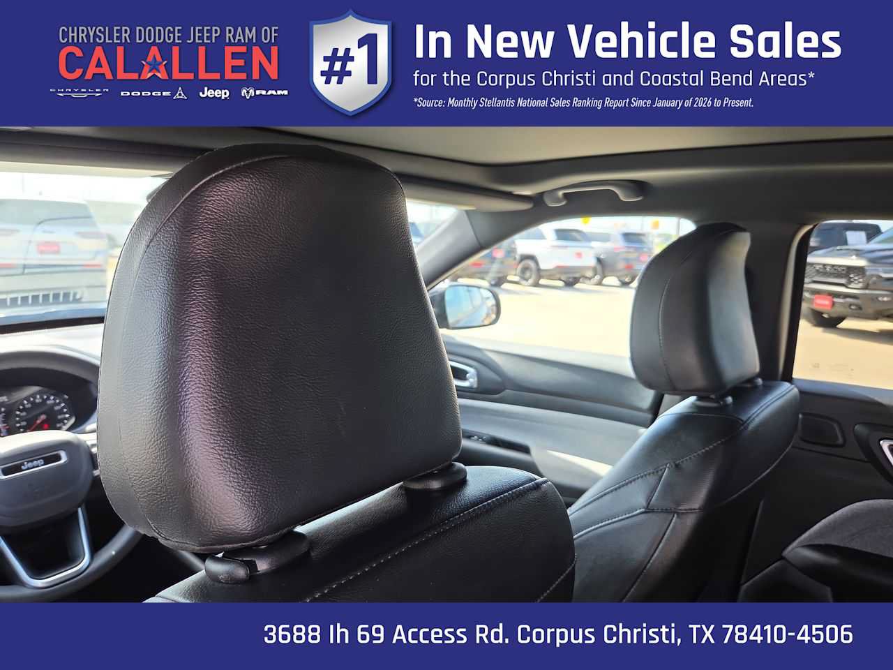 Used 2025 Jeep Compass Latitude w/ Sun & Sound Group AWD/4WD image 20