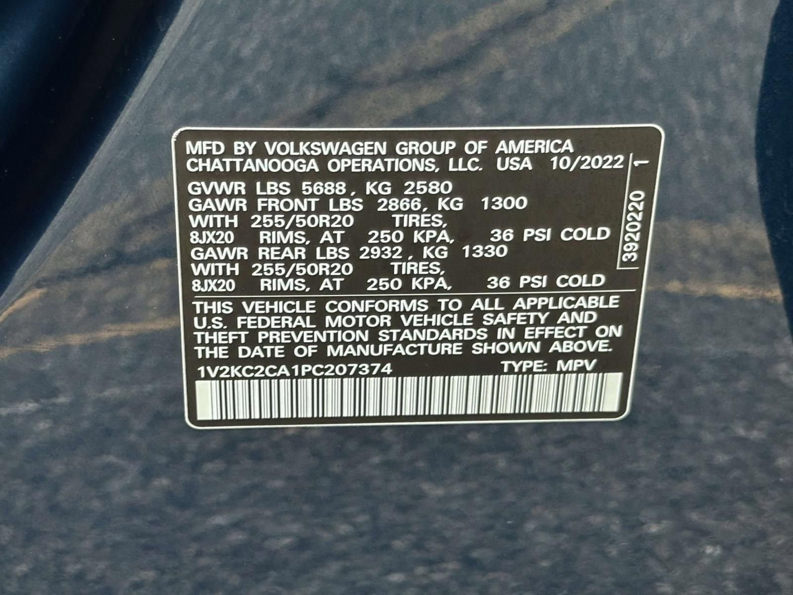 Used 2023 Volkswagen Atlas Cross Sport SE w/ Panoramic Sunroof Package image 25