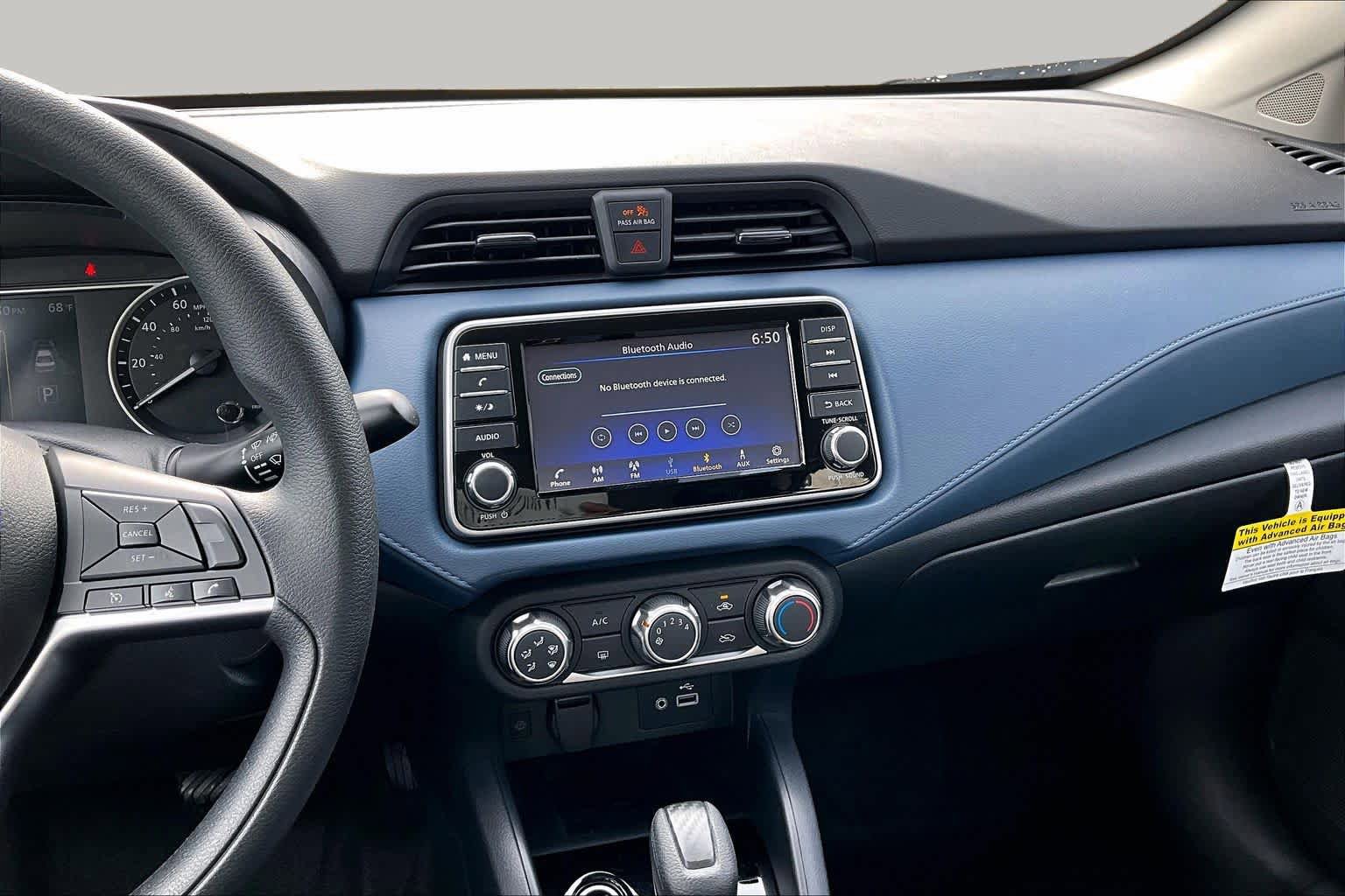 Certified 2025 Nissan Versa SV w/ Trunk Package FWD image 7