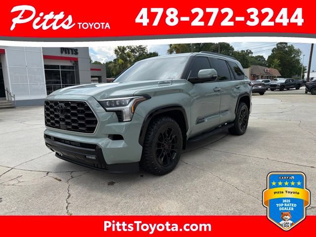 Certified 2025 Toyota Sequoia Platinum w/ TRD Off-Road Package AWD/4WD video 1