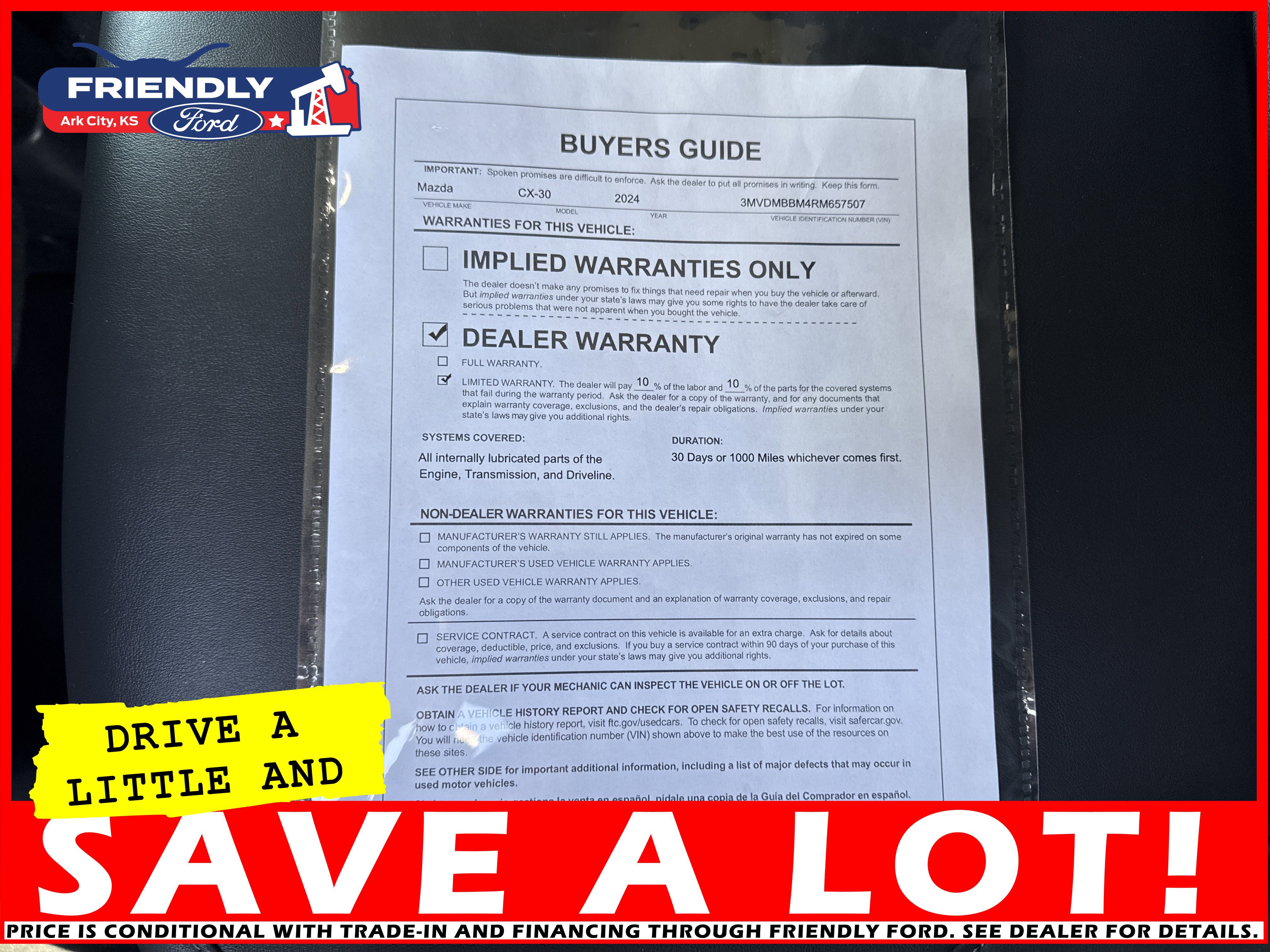 Used 2024 MAZDA CX-30 AWD 2.5 S w/ Select Sport Pkg image 21