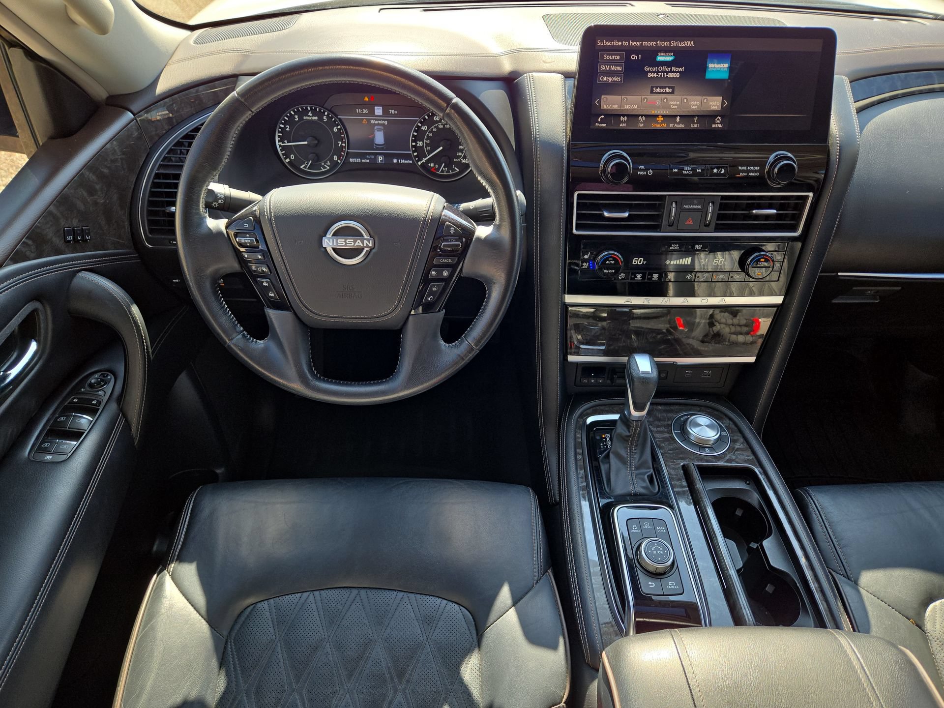 Used 2021 Nissan Armada Platinum w/ Captain's Chairs Package AWD/4WD image 14