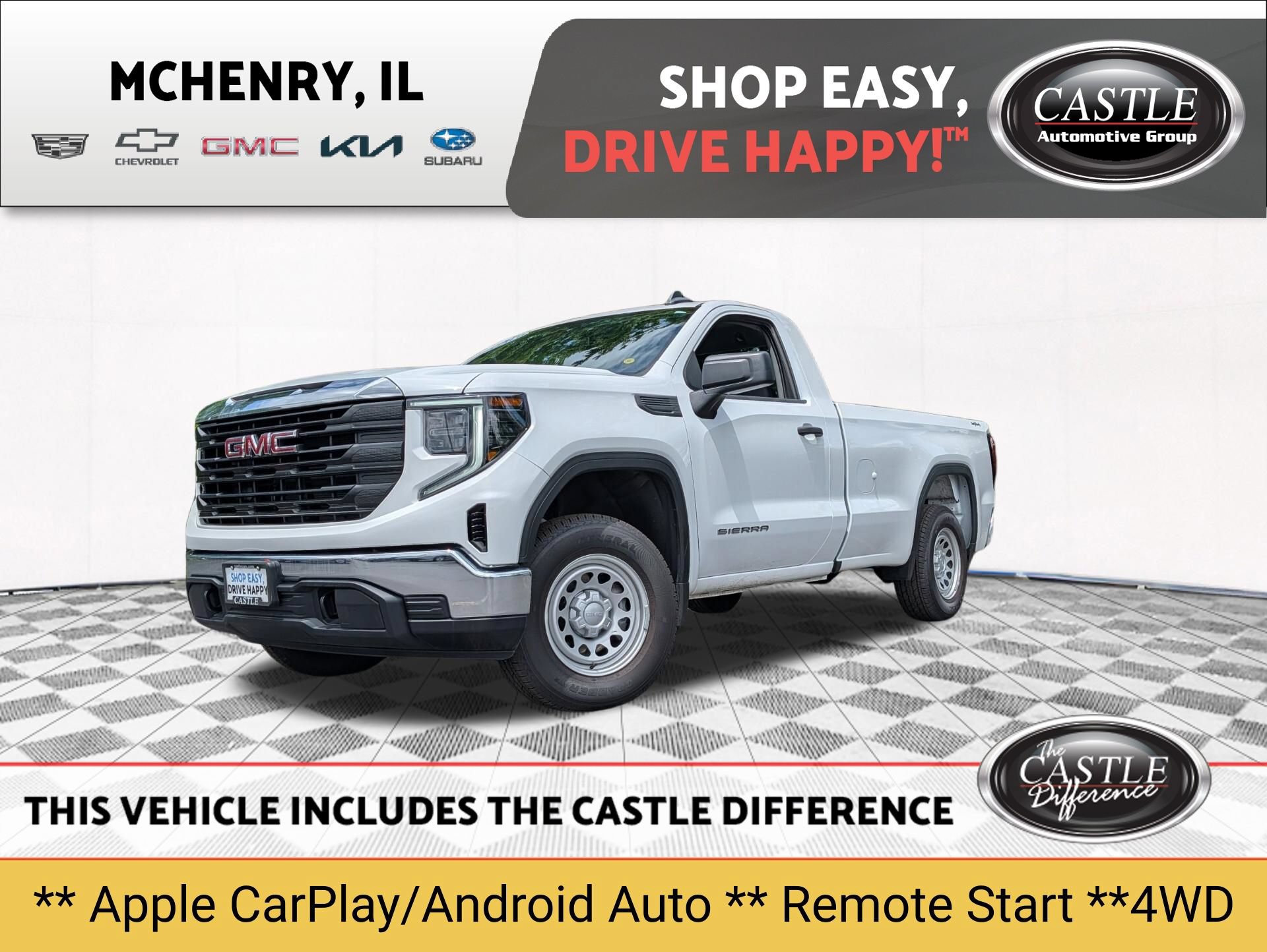 Used 2025 GMC Sierra 1500 Pro w/ Pro Value Package AWD/4WD image 1