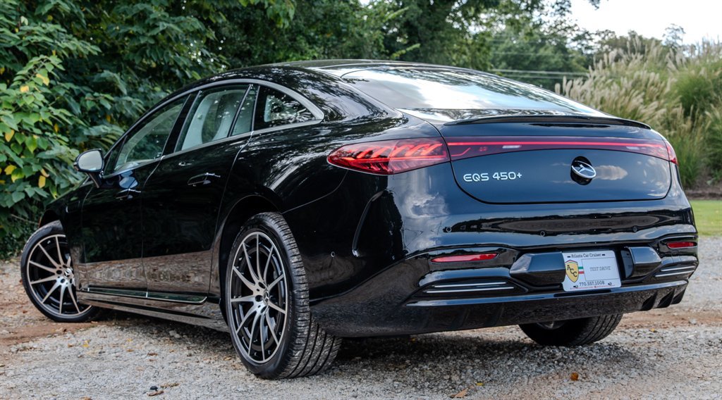 Used 2023 Mercedes-Benz EQS 450+ Sedan w/ AMG Line Exterior Package image 3