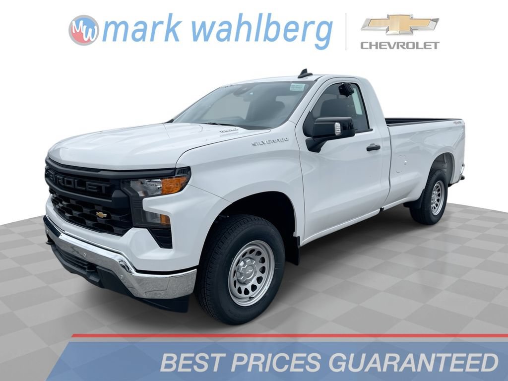 New 2026 Chevrolet Silverado 1500 W/T w/ WT Safety Package AWD/4WD image 1