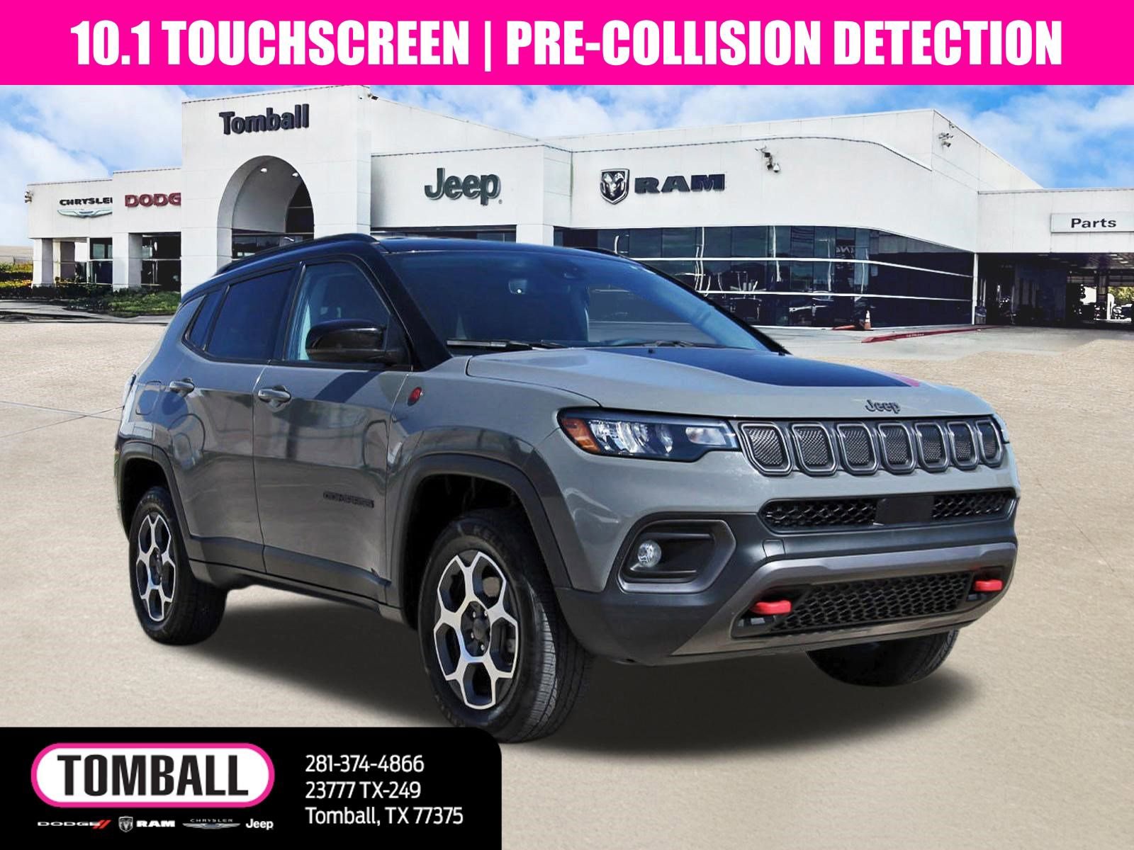 Used 2022 Jeep Compass Trailhawk AWD/4WD image 1