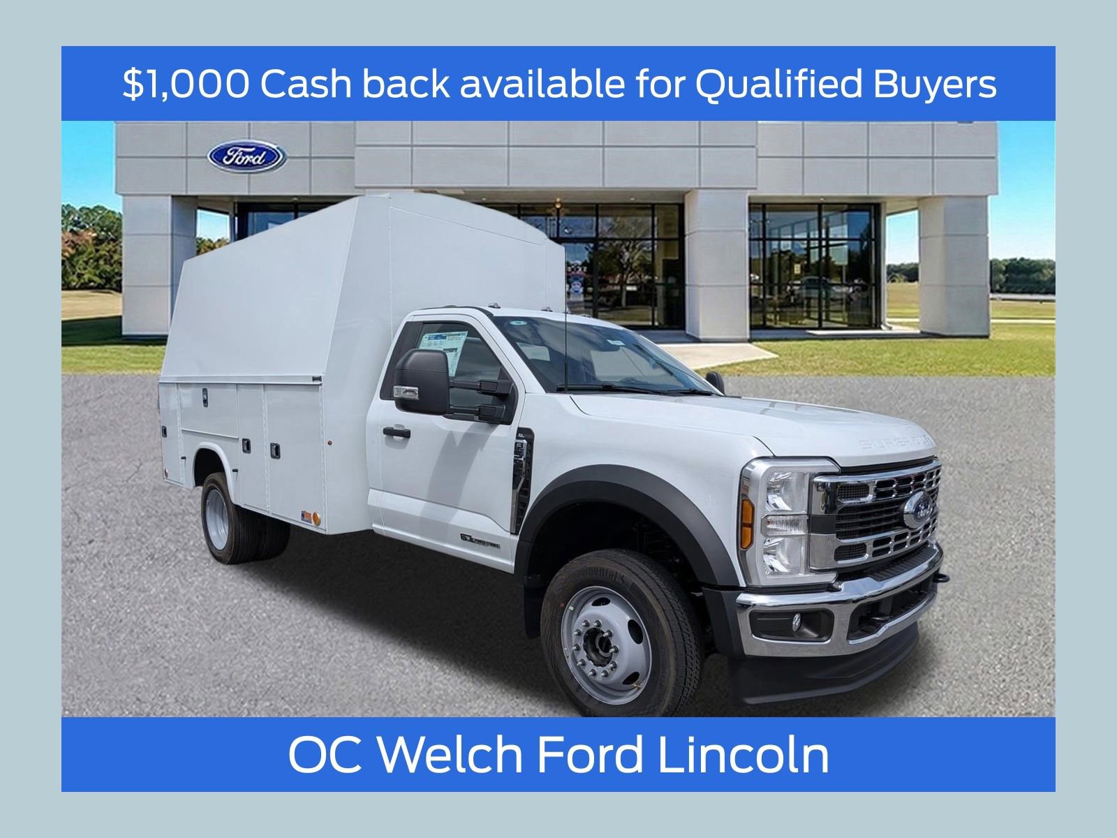 New 2026 Ford F550 4x4 Regular Cab Super Duty w/ XL Chrome Package image 1