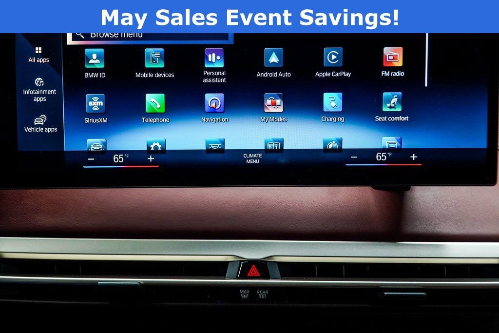 Used 2023 BMW iX M60 w/ Executive Package AWD/4WD image 28