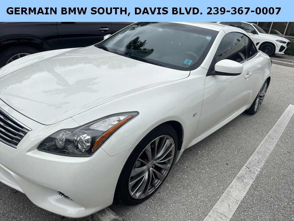 Used 2015 INFINITI Q60 Convertible w/ Premium Package