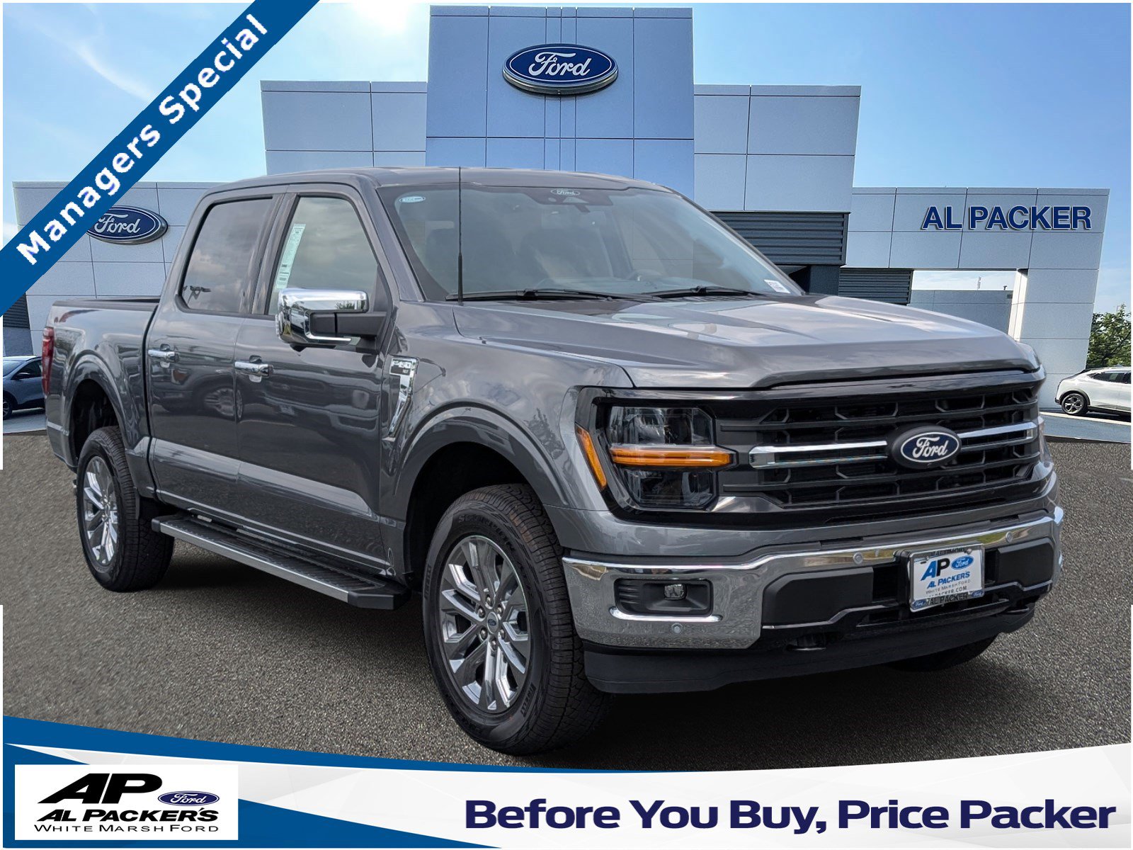 New 2025 Ford F150 XLT w/ Equipment Group 302A MID image 1