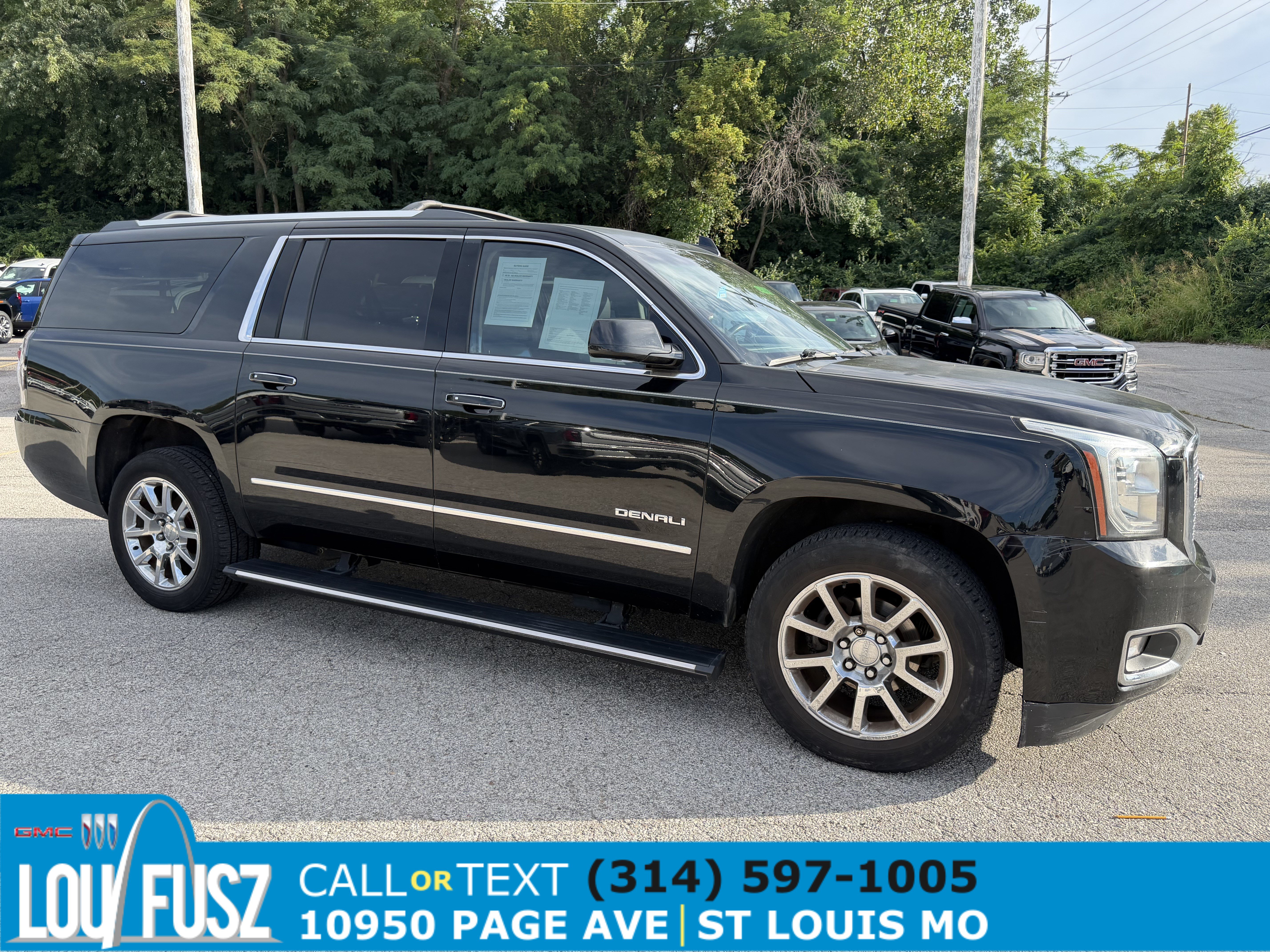 Used 2017 GMC Yukon XL Denali w/ Open Road Package AWD/4WD image 1